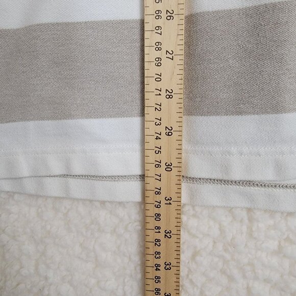 Ping Collection Mens Striped Polo Shirt Beige & White 58% Cotton 39 Polyester Si - Picture 10 of 10